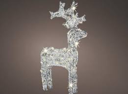 Warm White Led Acrylic Reindeer Led