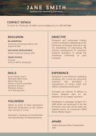 It lacks white space for work experience, and correctly placed accents focus the employer's attention on your education and. Free Resume Template For Internship Student With No Experience Designbolts