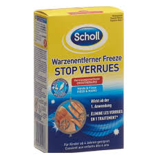 scholl freeze wart remover spray