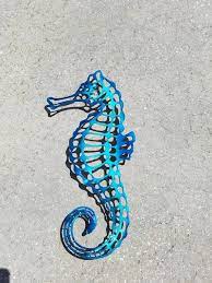 Seahorse Wall Art Sea Horse Metal Art