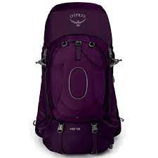 osprey xena 70l backpack purple trekkinn