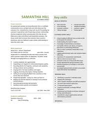 Customer Service Skills On A Resume Resume Skills Section Examples