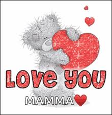 i love you mama sticker i love you