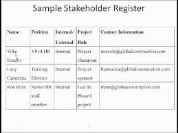 Stakeholder Analysis