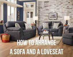 How To Arrange A Sofa And A Loveseat