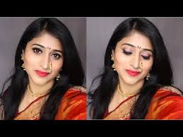 maharashtrian marathi festival makeup