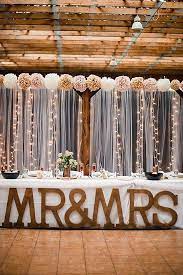 string lights wedding decor ideas
