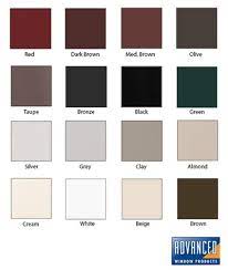 selecting colors for window frames