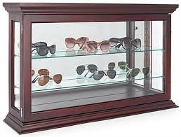 Mirrored Curio Cabinet Wood Construction