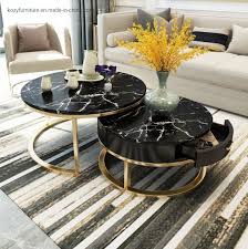 China Luxury Round Coffee Table Sets