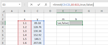 Linear Regression In Excel 4