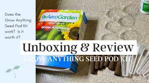 aerogarden grow anything seed pod kit