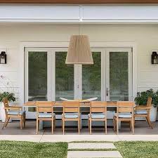Extra Long Outdoor Dining Table Design
