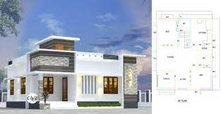 700 Sq Ft 2bhk Contemporary Style