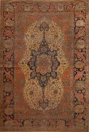 antique persian kashan mohtashem rugs