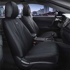 Leather Seat Cover Black R7