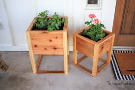 Diy Planter Boxes The Inspired Work