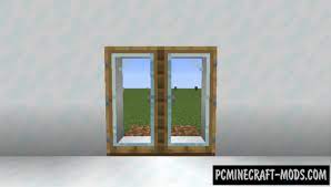 Modern Glass Doors Decor Mod For Mc 1
