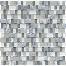 Glossy Matte Glass Mosaic Tile