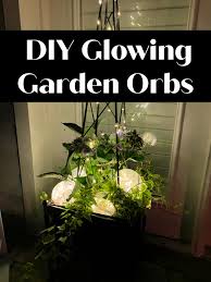 Diy Glowing Orbs To Add Magical Sparkle