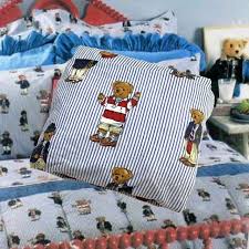 Vtg Polo Bear Bedsheet Furniture