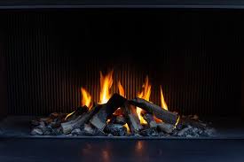 Realistic Gas Fire Fireplace Modern