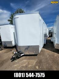 enclosed cargo trailers steel and