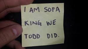 sofa king we todd did you