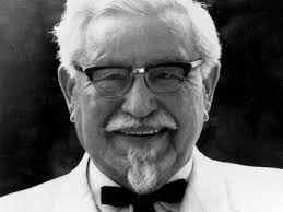 Pride in his product, high standards, and brilliant marketing help to establish him as an innovator in the fast food industry. American Icon Colonel Sanders American Sunglass