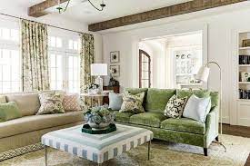 23 Green Living Rooms To Inspire