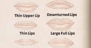 how to contour diffe lips shapes