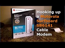 motorola sb6141 cable modem