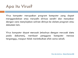 Program yg mengandakan diri sendri adalah : Ppt Virus Dan Antivirus By Sri Marini St Powerpoint Presentation Free Download Id 5380643