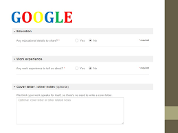 Free Resume Templates      Cover Letter Template For Google Format  