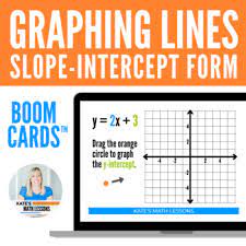 Graphing Lines In Slope Intercept Form