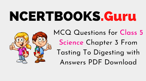 from tasting to digesting mcq questions
