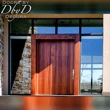 Custom Mid Century Modern Front Doors