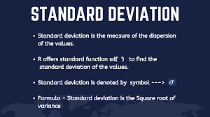 how to find standard deviation in r
