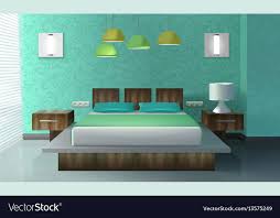 bedroom interior design royalty free