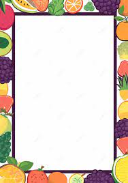 fruit border free vector art graphics