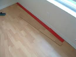 installing last row laminate flooring