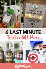 last minute teacher gifts