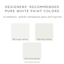 It is warmer than many stark white paint colors, but will brighten any room and looks fantastic on shiplap! Best White Paint For Walls The Stated Home Blog
