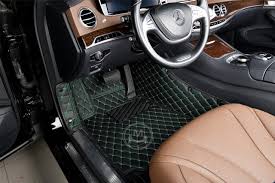green diamond car floor mat