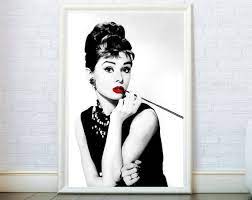 Audrey Hepburn Print Fashion