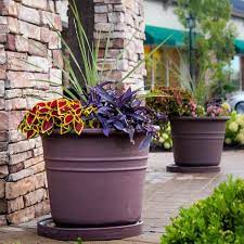Decorative Plastic Outdoor Planter Pot
