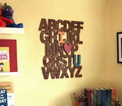 Diy I Love You Alphabet Wall Letters