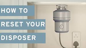what do i do if my food waste disposer