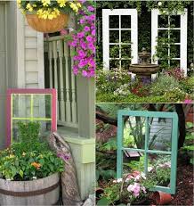 For Garden Decorations From Old Windows