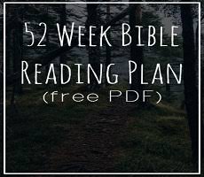 Genres Literature Weekly Bible Reading Chart